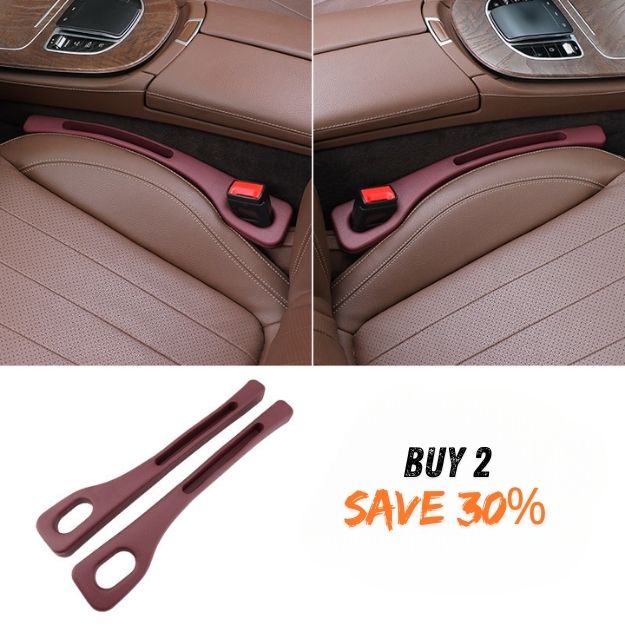 🚗 Car Seat Gap Plug with Storage Slot