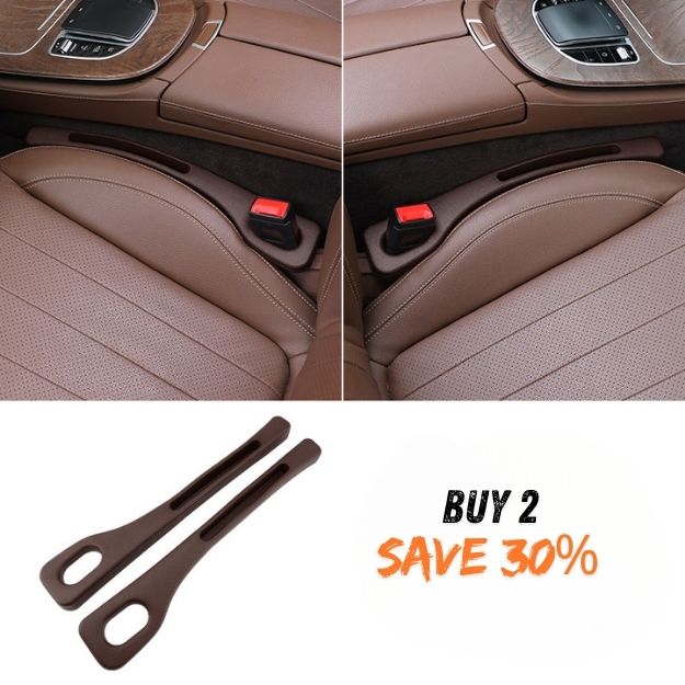 🚗 Car Seat Gap Plug with Storage Slot