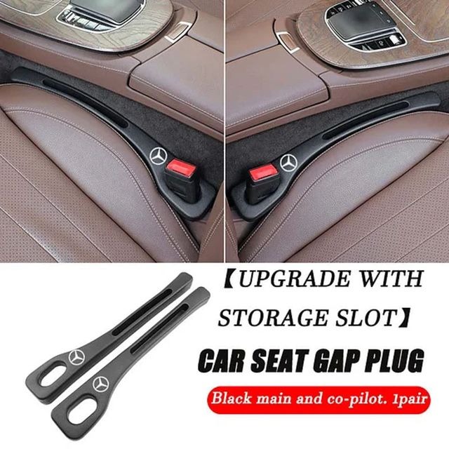 🚗 Car Seat Gap Plug with Storage Slot