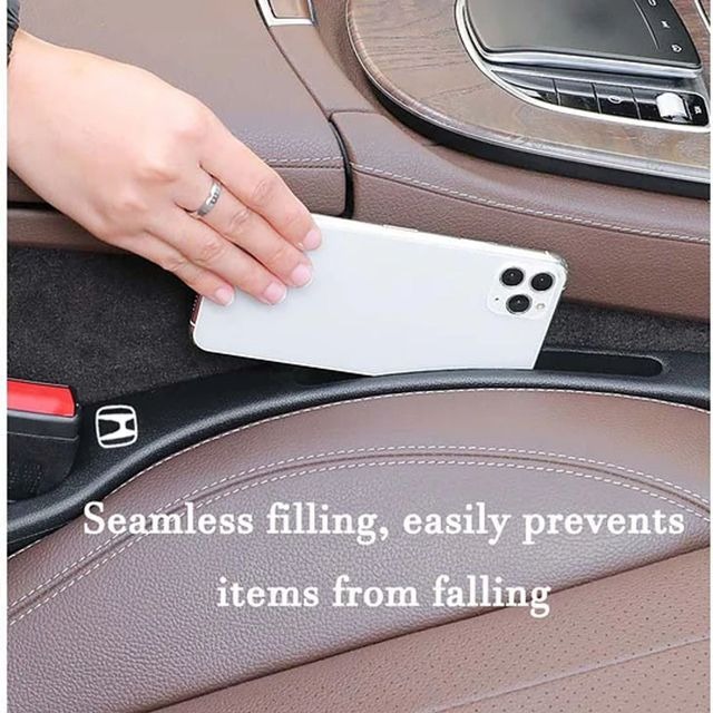 🚗 Car Seat Gap Plug with Storage Slot